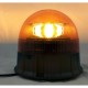 Girofar 8x LED Galben (amber) cu prindere magnetica si ventuza